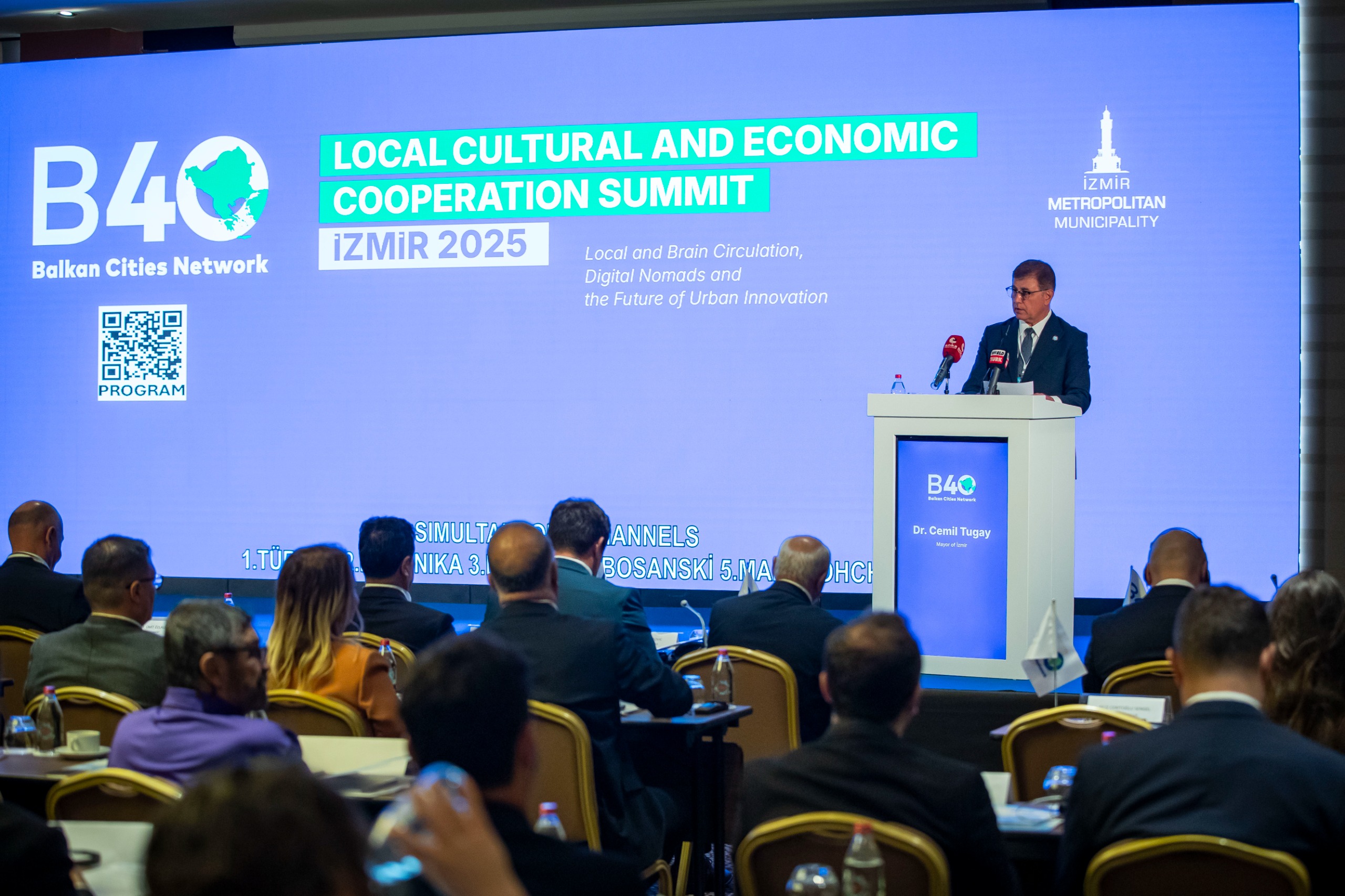 İzmir B40 Balkan Şehirler Ağı Zirvesi’ne ev sahipliği yapıyor