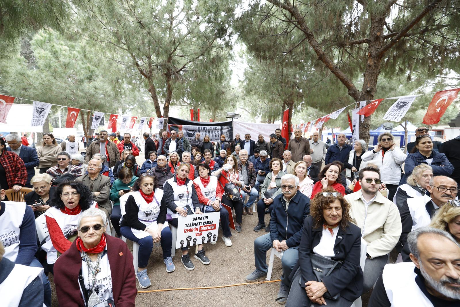 Meslek Fabrikası nöbetinin 6’ncı gününde ADD nöbette 