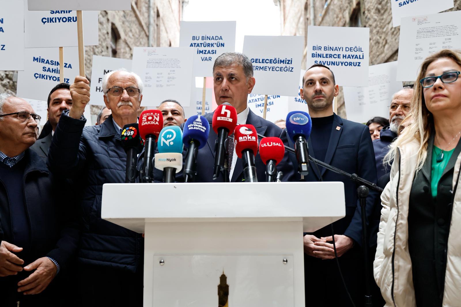Meslek Fabrikası binasında son durumu Başkan Tugay açıkladı: Yargıdan yürütmeyi durdurma kararı