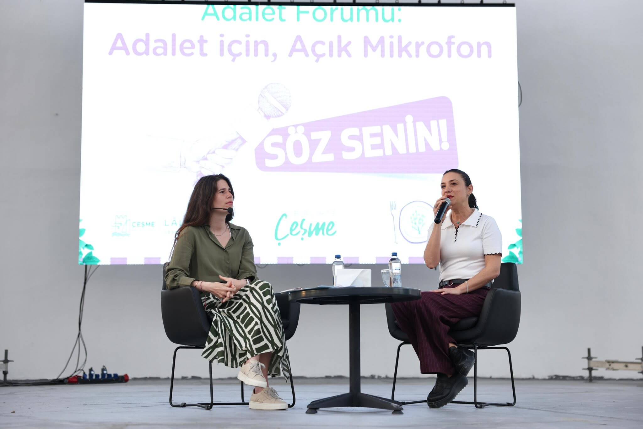 Alaçatı Ot Festivali’nde ‘adalet’ konuşuldu