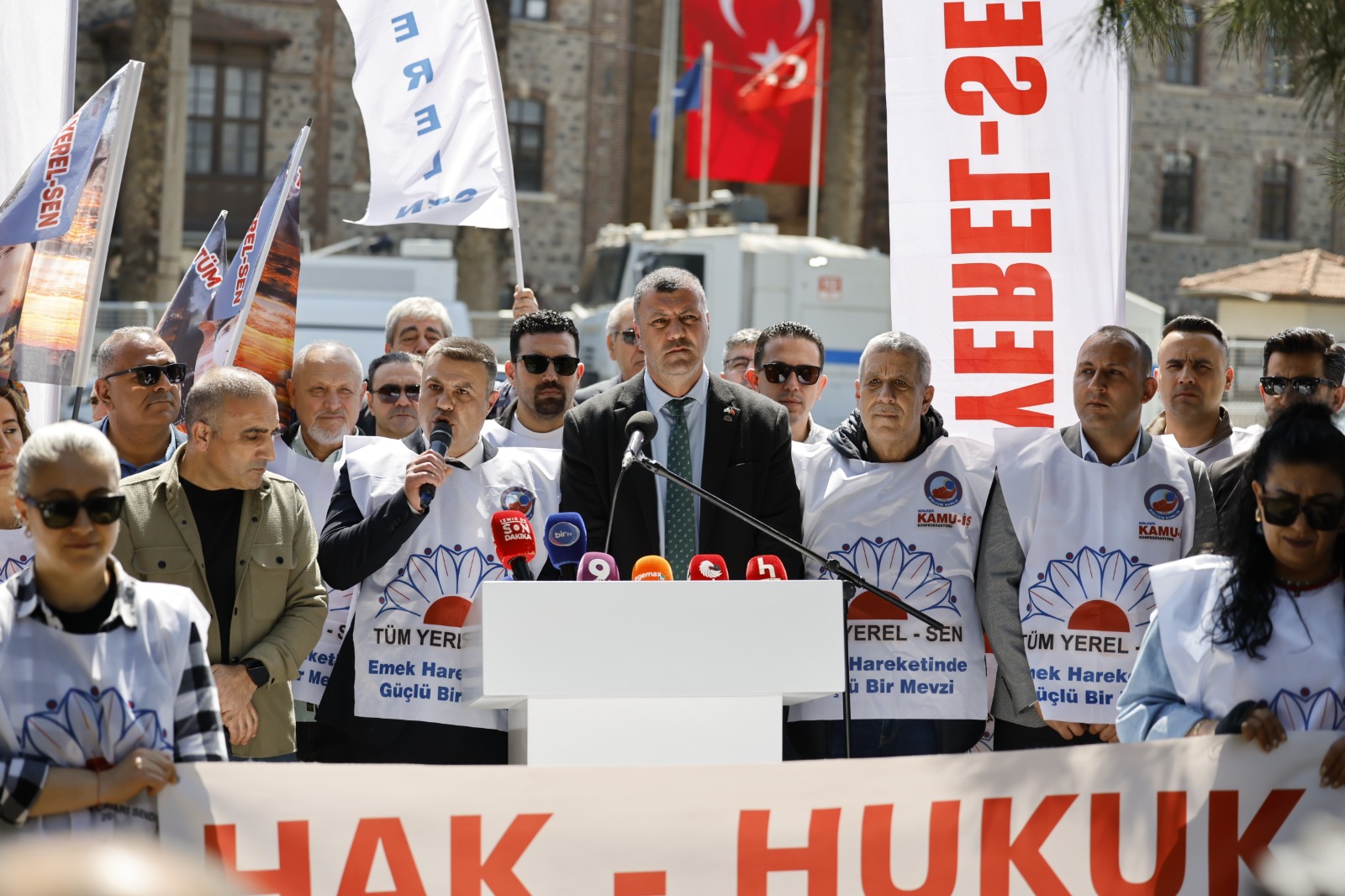 Tüm Yerel-Sen’den Meslek Fabrikası’nın tahliyesine tepki “Burası rantın değil, emeğin mekanı”
