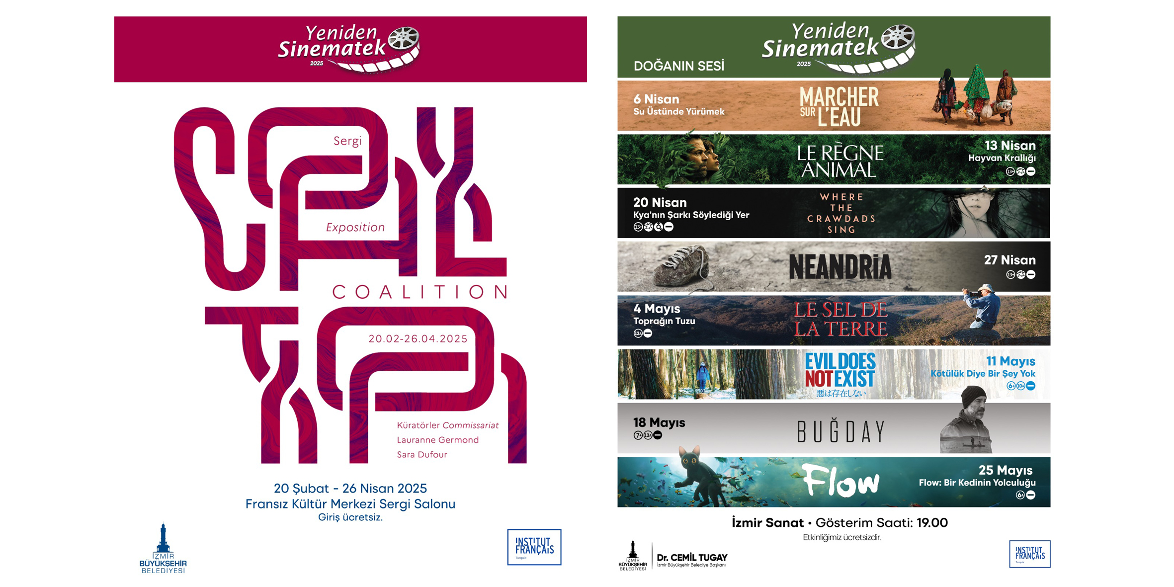 Yeniden Sinematek ve COALITION ile İzmir’de bahar havası