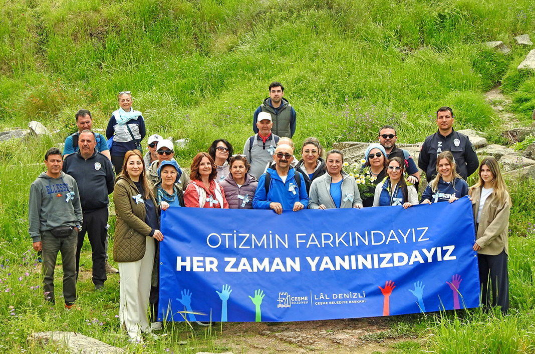 Çeşme’de Otizm Farkındalığı İçin Doğa Yürüyüşü 