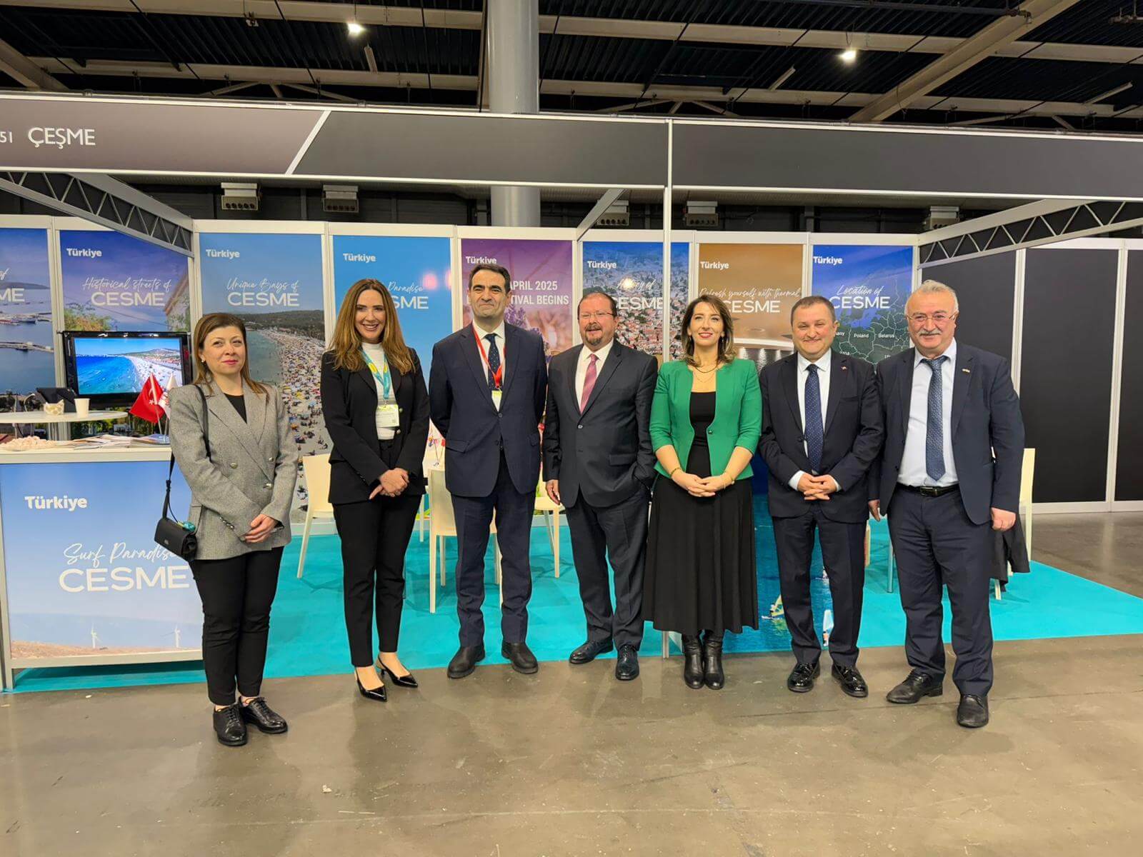 Hollanda’nın en büyük Turizm Fuarı’nda Çeşme rüzgarı esti!