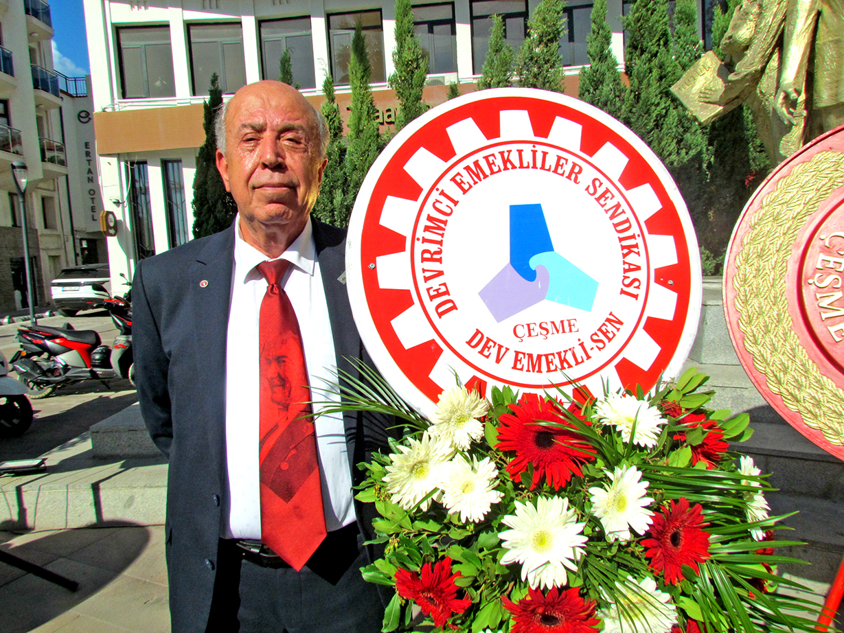 Dev-Emekli-Sen Çeşme Temsilciliği’nden Cumhuriyet Bayramı Mesajı