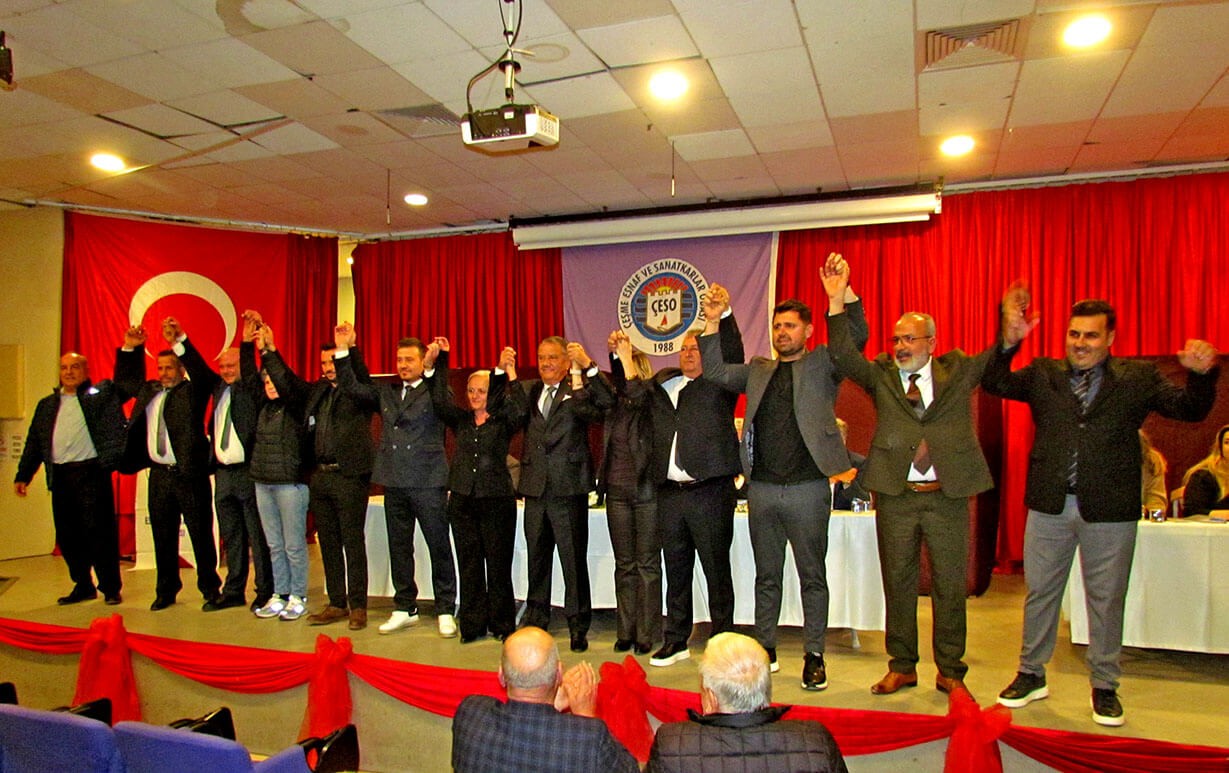 Çeşme Esnaf ve Sanatkârlar Odası’nda Osman Köfüncü Dördüncü Kez Seçildi