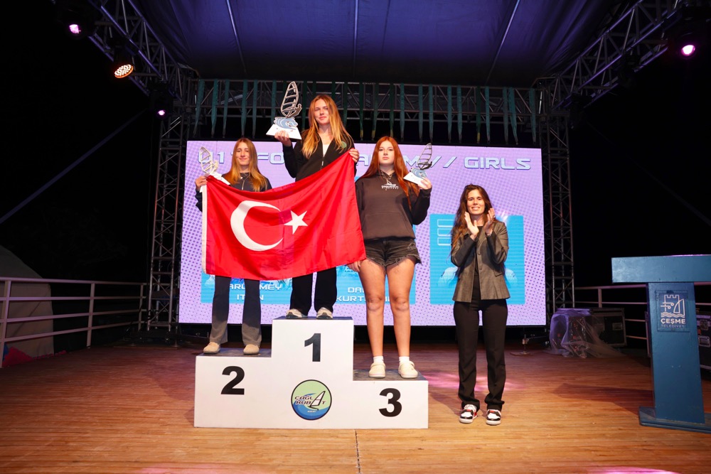 Alaçatı Windfest’te ödüller sahiplerini buldu 