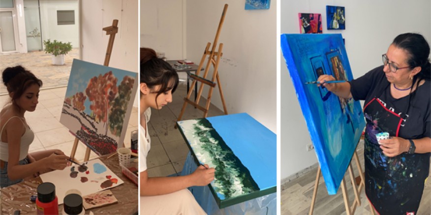 Altın Yunus Resim Atölyeleri’nin Dördüncü Grubuna Hatay ve Adana’dan sanatçılar katılıyor