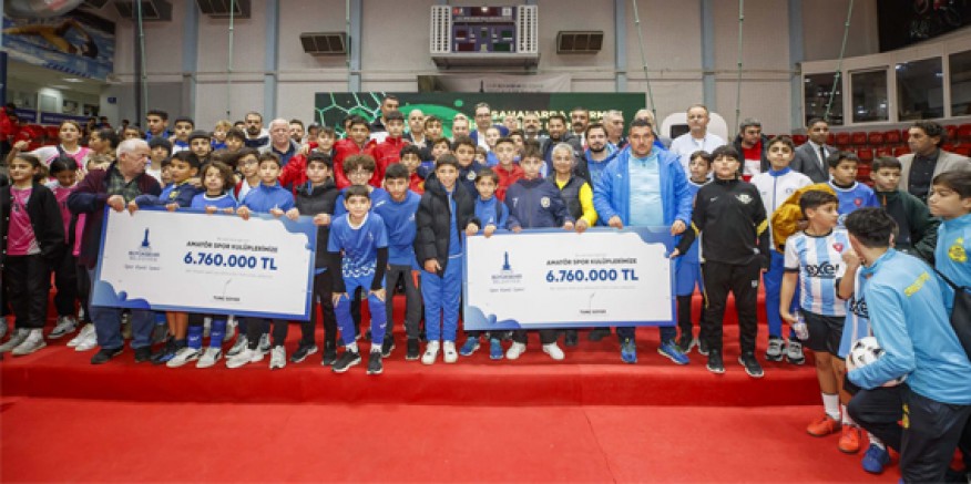 Büyükşehir’den amatör spor kulüplerine destek