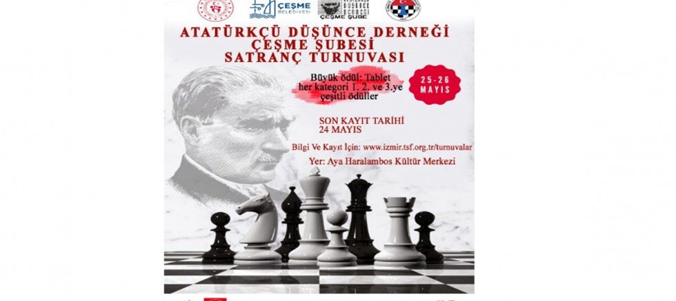 Çeşme ADD, satranç turnuvası düzenliyor