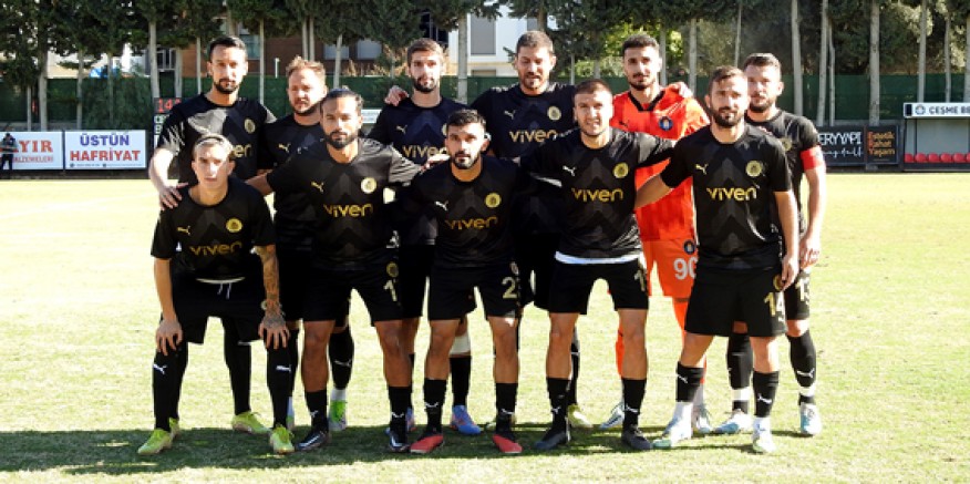 Çeşme Belediyespor deplasman maçında 1-0 mağlup