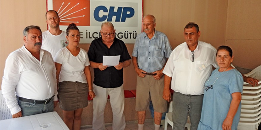 Çeşme CHP'den zam tepkisi, 