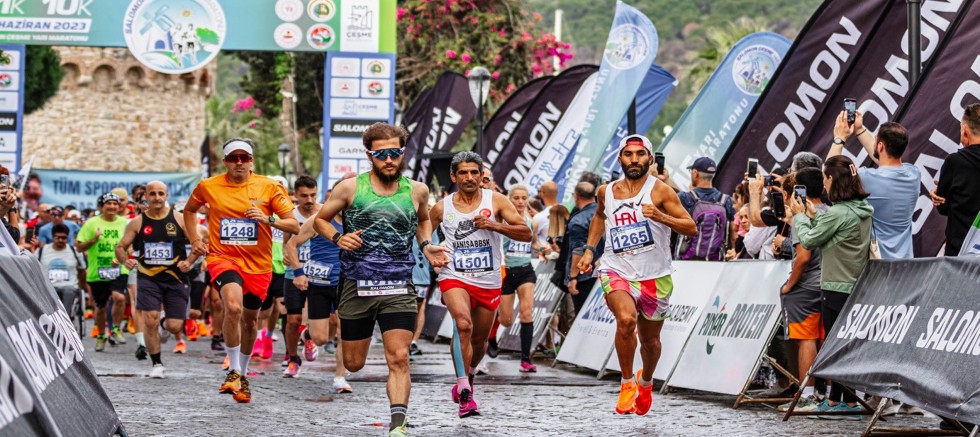 Çeşme’de yarı maraton heyecanı