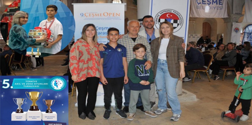 Çeşmeli Terzinin Torunu Türkiye Üçüncüsü  Oldu