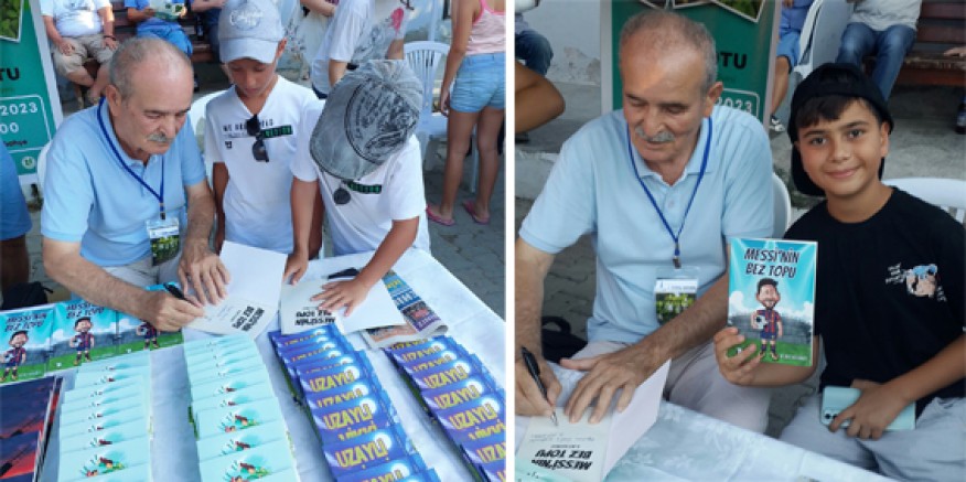 Çocuklar  “Messi’nin Bez Topu”nu çok sevdi