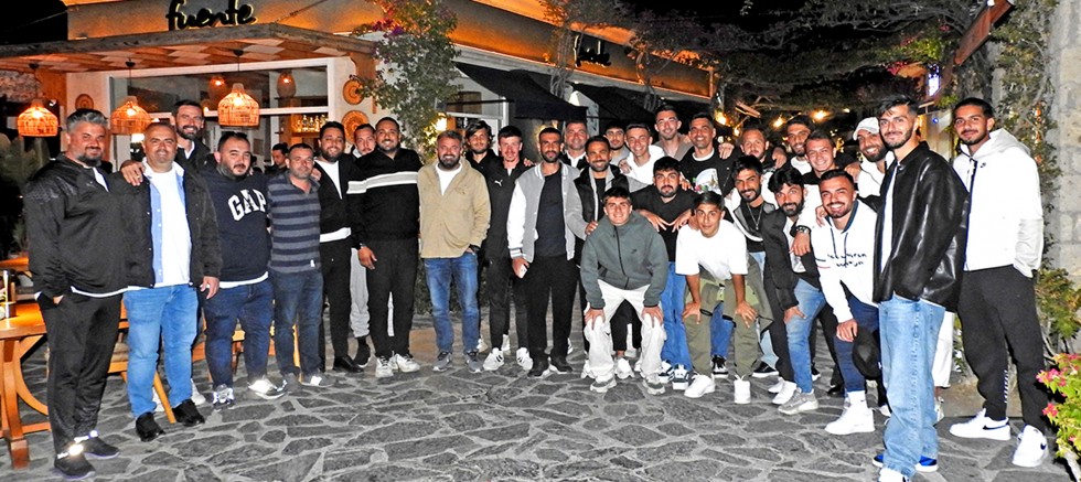 Fuente'den Çeşme Belediyespor'a moral yemeği