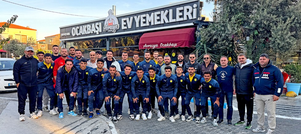 İmren Alaçatıspor’a Avrasya Lokantası’ndan Destek Yemeği