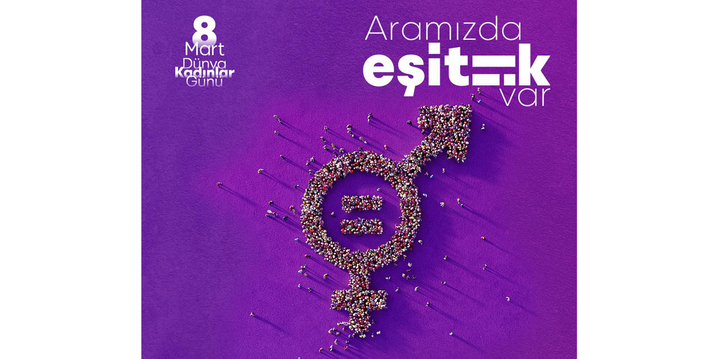 İzmir'de 8 Mart: Aramızda eşitlik var