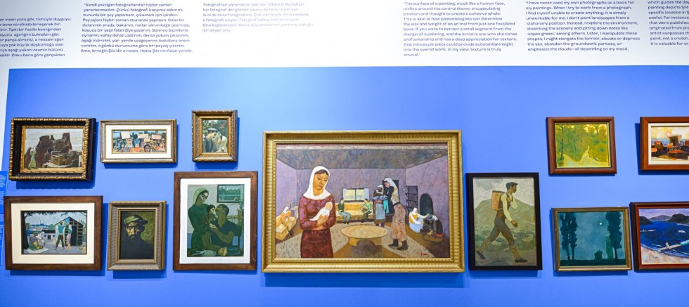 Ressam Nuri İyem’in muhteşem eserleri İEF’te