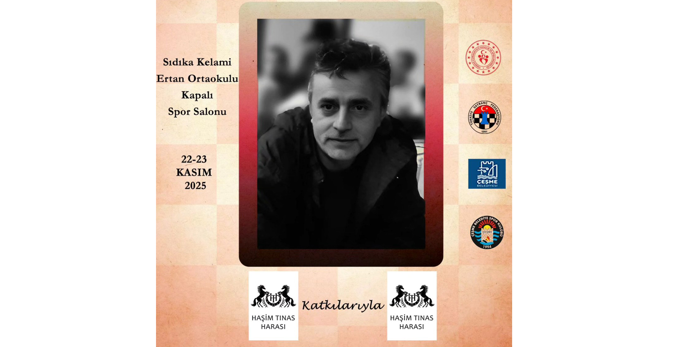 Çeşme’de Anlamlı Turnuva: Süleyman Beytaş’ın Adı Satrançta Yaşatılacak