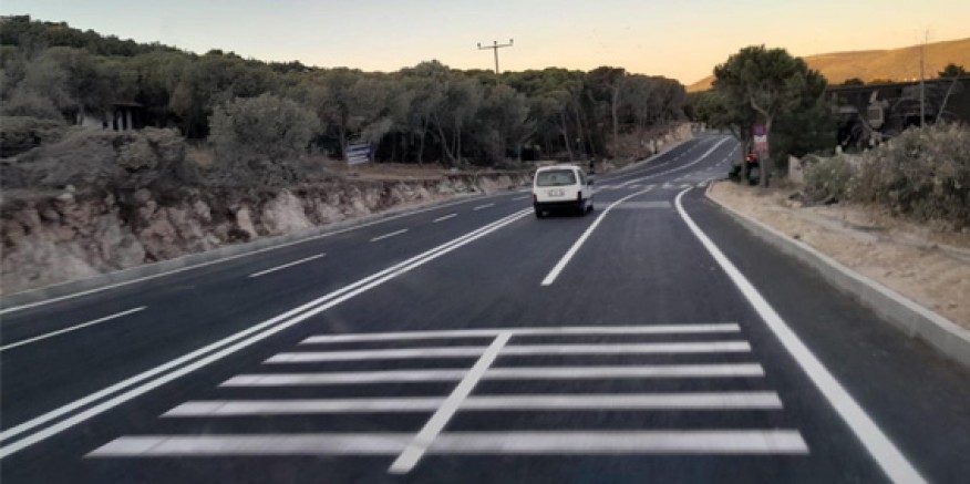 Yol genişledi, sürücülerin sıkıntısı sona erdi